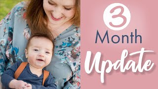 Three Month Update  Baby Luke [upl. by Pepita]