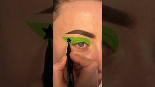 brat makeup💚✨ makeuptutorial tutorial [upl. by Nordna]