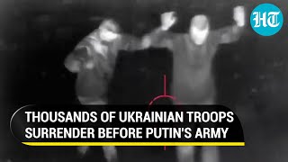 On Cam Dramatic Surrender Of Ukrainian Troops Zelenskys Men Drop Arms Switch To Russian Side [upl. by Ayotahc336]