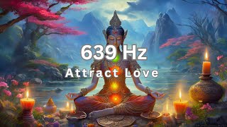 639 Hz ❯ Attract Love ❯ Raise Positive Energy ❯ Marimba Meditation Music [upl. by Eelram]