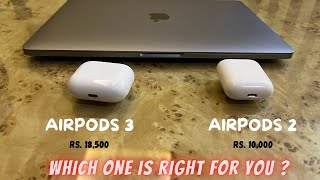 Are AIRPODS 3 Worth it  AirPods 3 vs AirPods 2  Hindi [upl. by Werner]