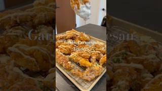 Wingstop who  We have wingstop at home 🔥food chickentendersrecipe garlicparmesan recipe [upl. by Yesrod]