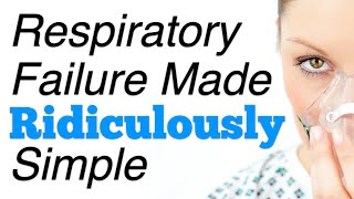 RESPIRATORY FAILURE MADE RIDICULOUSLY SIMPLE [upl. by Nevek377]