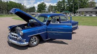 SOLD 1953 Chevy Bel Air  Stunning Paint  350 V8  Auto  Fully Restored  Crager Wheels [upl. by Aillicsirp]