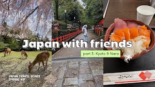 3Days in KYOTO amp NARA things to do see and eat  Spring Japan Travel Vlog 🌸 [upl. by Isiah318]