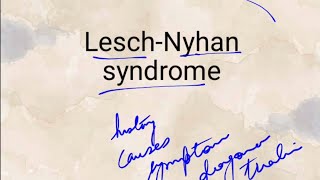 Lesch Nyhan Syndrome hgprt gout biochemistry bbcct113 ignouexam ignou [upl. by Yleoj]