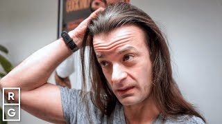 Huge Haircut Transformation with a RECEDING Hairline amp Thinning Crown  Talking Hair Loss EP 6 [upl. by Morey]