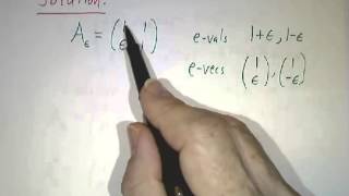 NonDiagonalizable Matrices I Perturbations [upl. by Sayette]