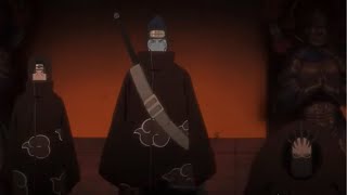 Itachi vs Deidara Full Fight  Naruto Shippuden English Dubbed [upl. by Aerdnek578]