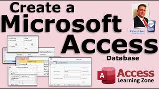 Create a Database in Microsoft Access for Beginners [upl. by Ethben]