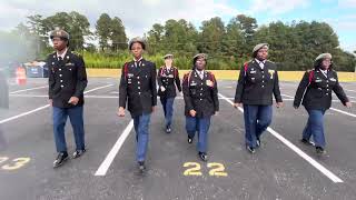 Barnwell high school drill team Alpha squad [upl. by Nomae587]