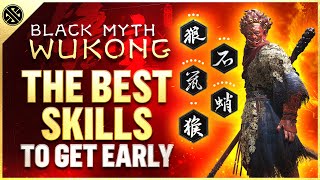 Black Myth Wukong  Best EARLY Skills To Pick Up [upl. by Meir]