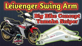 Yamaha Sniper Swing Arm Leivenger  Leivenger Swing Arm  Sharky Moto [upl. by Drawoh69]