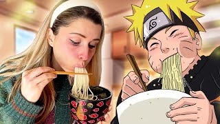 MANGIO SOLO CIBO ANIME per 24 ORE 🍜🍡 [upl. by Odlanor225]