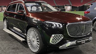 NEW 2024 Mercedes Maybach GLS600 FACELIFT SOUND Interior Exterior Review [upl. by Anilos]