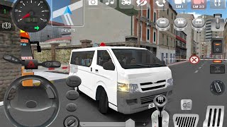 Minibus Simulator Vietnam  Toyota Hiace Driving Game  Bus Game Android Gameplay [upl. by Ssac262]