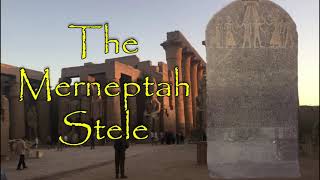 The MerneptahIsrael Stele Egyptian Evidence for Israel in Canaan after Exodus [upl. by Atika]