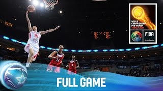 Spain v USA  Full Game  Final  2014 FIBA World Championship for Women [upl. by Jordanson]