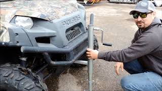 Hornet Outdoors UTV ATV Quick Lift Jack [upl. by Stallworth573]