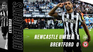 Newcastle United 1 Brentford 0  EXTENDED Premier League Highlights [upl. by Hpesojnhoj29]