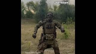 Deadpool ‘Bye bye bye’ dance by Ukrainian soldier 🔥 warinukraine deadpool shorts [upl. by Eerej]