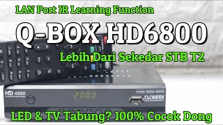 Review QBox HD6800 Support HEVC H 265 Kembaran Matrix Apple DVB2IP Namun Jauh Lebih Murah [upl. by Ardied577]