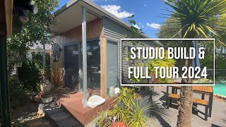 Our Backyard Studio Build and Full Tour 2024 [upl. by Jay]