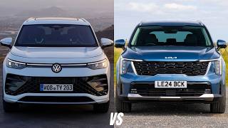 2025 Volkswagen Tayron vs Kia Sorento The Ultimate SUV Showdown [upl. by Redyr57]