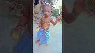 dowal Baba kola khaba dance cute baby 😘😘😘😘😘 [upl. by Ahsitan]