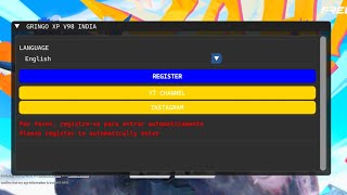 Gringo Xp V98 Register Problem Solve  Gringo Xp V98 Full Setup Details  FF Headshot Mod Manu [upl. by Kobi465]