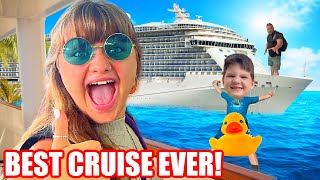 THE BEST FAMILY VACATION EVER ROYAL CARIBBEAN CRUISE Family Travel Vlog 🚢 [upl. by Yorgerg869]