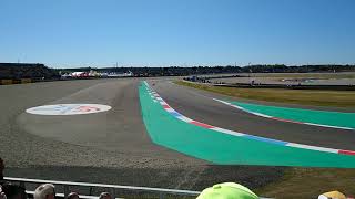 MotoGP TT Assen 2018 free practice 3 Haarbocht tribune [upl. by Uird618]