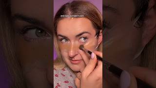 FAKE FRECKLES STENCIL😳 makeupshorts makeup2024 makeuptrends2024 makeuptips beautyhacks [upl. by Ajim156]