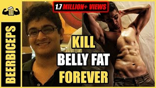 How To Reduce Belly Fat Easily  Detailed Explanation  BeerBiceps Fitness [upl. by Ecilegna935]