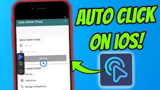 Auto Clicker for iOS iPhone iPad How to Auto Click on iOS 17 [upl. by Airamesor]