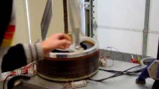 very large magnetic bearing [upl. by Legnaros]