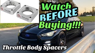 Do Throttle Body Spacers Work  Watch BEFORE BUYING [upl. by Zizaludba]