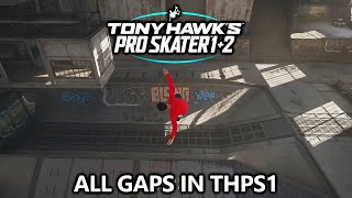 Tony Hawks Pro Skater 1  2  All Gaps in THPS1 All 9 Levels [upl. by Eisaj274]