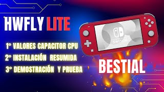 Nintendo Switch Lite Magia de Ch1ps Hwfly Demo 2023 [upl. by Alejandro514]