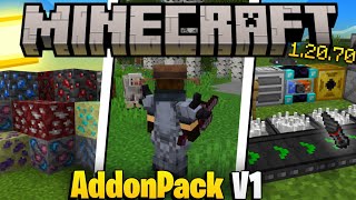 V1 DO MEU ADDONPACK PARA MINECRAFT PE 12070 [upl. by Sophy]