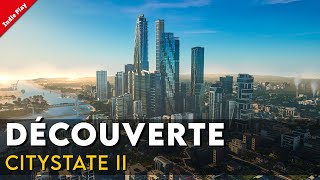 CITY BUILDER AVEC UNE DIMENSION ECONOMIQUE ET POLITIQUE  Citystate II Gameplay FR [upl. by Cinimmod]