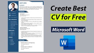 How to Make Resume for Job  Resume Kaise Banaye  CV Format for Job [upl. by Elisabeth]