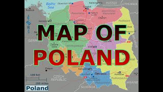 MAP OF POLAND [upl. by Ariaj]