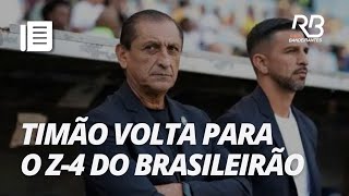 Empate entre Vitória e Cruzeiro empurra Corinthians para a zona de rebaixamento [upl. by Randall]