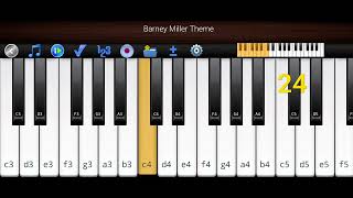 Barney Miller Theme by Piano 🎹 [upl. by Hamaso]