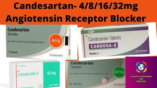 Tab Candesartan 481632mg  Indications Contraindication Caution Side Effects [upl. by Belayneh]