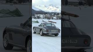 Extraordinary Sight of a Rare Ferrari with Ski Rack  😲🤩 [upl. by Arraes]