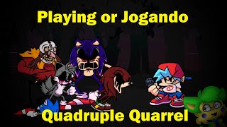 PlayingJogando Quadruple Quarrel [upl. by Bittner]