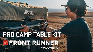 Pro Stainless Steel Camp Table Kit  by Front Runner [upl. by Forta934]