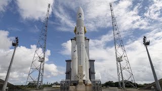 Europe hopes to end launcher crisis with planned Ariane 6 takeoff [upl. by Rubia590]